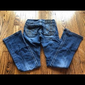 Miss Me girls Boot cut Jeans 12